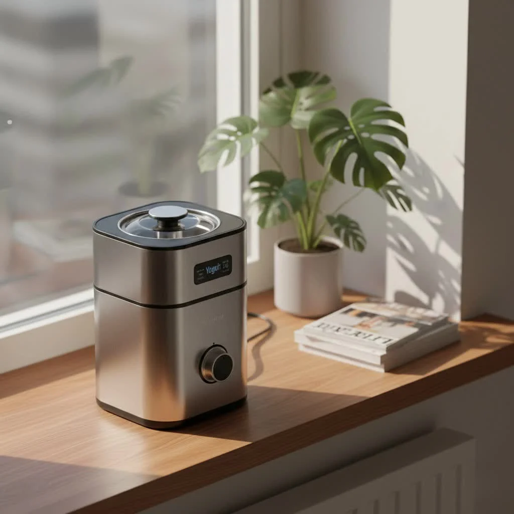 Cuisinart Ice Cream, Yogurt, and Sorbet Maker on a kitchen counter