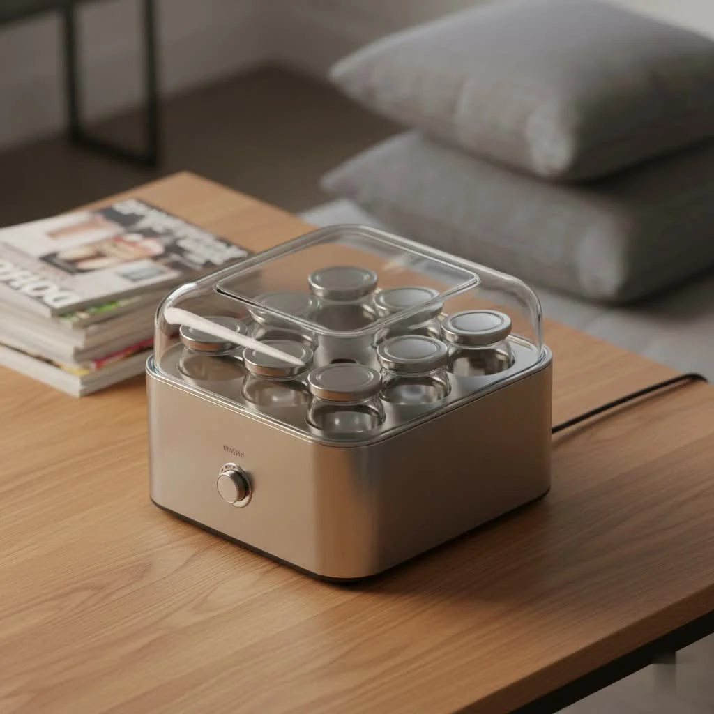 Cuisinart ICE-21 ice cream maker with a bowl of ice cream